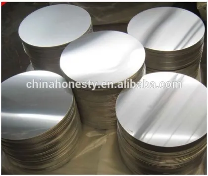 1100 O Circulo de aluminio de for producing pots