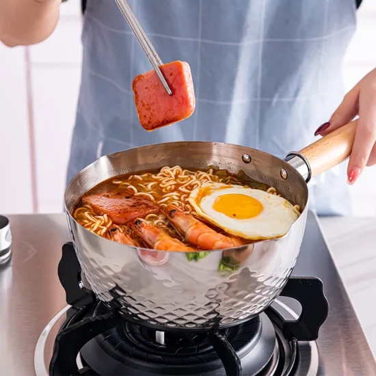 Professional Milk Processing Non-Stick Soup Warmer Pot Set - Easy-to-Clean Cookware