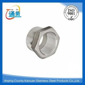 male female casting stainless steel pipe reducing bushing