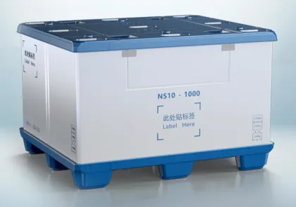 Collapsible blister turnover box