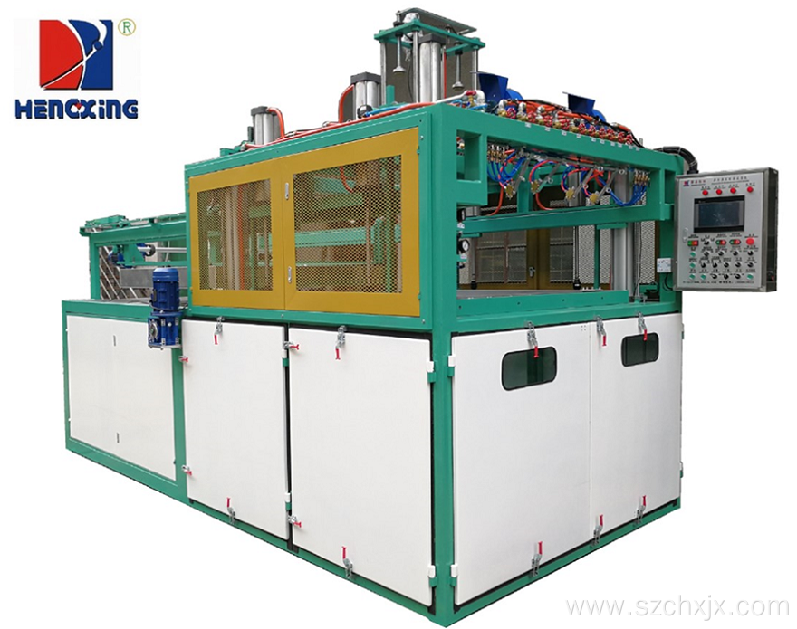 Plastic blister vacuum forming machine for thick material