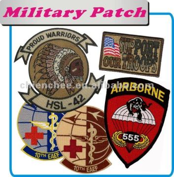 Embroidery Patches Sew On Sewing Military Accessories for Army Air Force Sea Force Patch Emblem Badge Label Crest Insignia