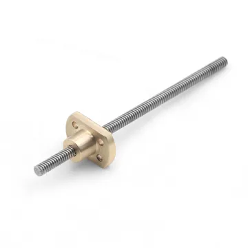 Tr4*1 Lead Screw with Brass Nut