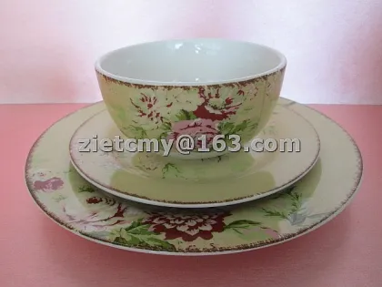 cheap royal porcelain dinner sets with customized logo