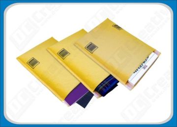 Multitude Air Cellular Bubble Envelopes , Kraft Bubble Mailers With Hanging Holes