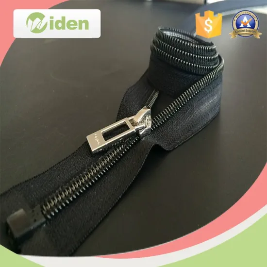 ski jacket open end nylon zippers with silver teeth sell well