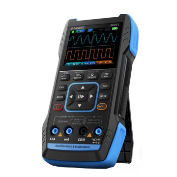 FNIRSI Handheld Digital Oscilloscope &amp; Multimeter-Instrumen saluran ganda tiga-dalam-satu