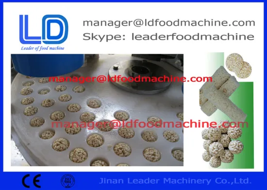 Nutrition Chocolate Coating Raisin Fruit Puffs Oat Bar Making Machine