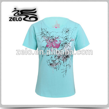 T Shirt Design Beautiful Short Sleeve Women Printed t shirts