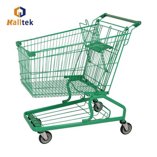 China German Metal Supermarket Shopping Trolley Manufactory