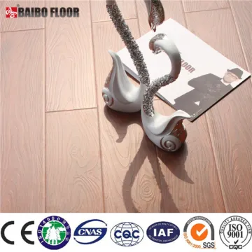 Waxed HDF floating laminated flooring