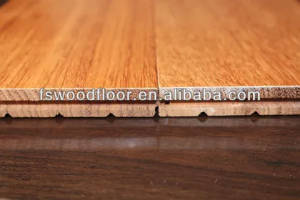 natural solid kempas wood floor