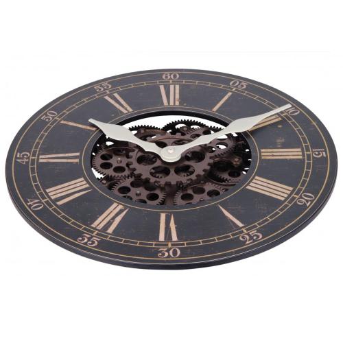 Large Wooden Hanging Wall Clock