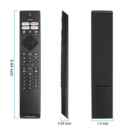 Universal IR Remote Control for Philips Ambilight 4K Ultra UHD HDR OLED Smart TVs
