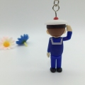 Silicone phim hoạt hình 3D Keychains