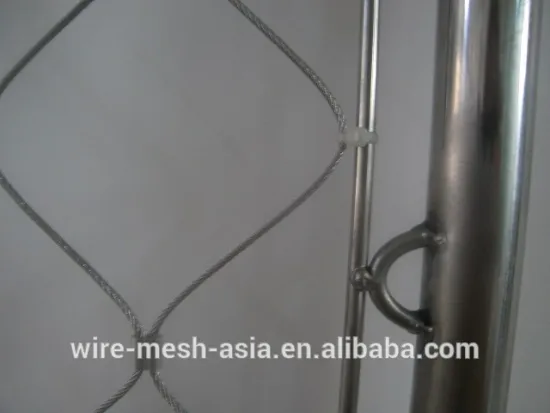 Stainless steel rope mesh