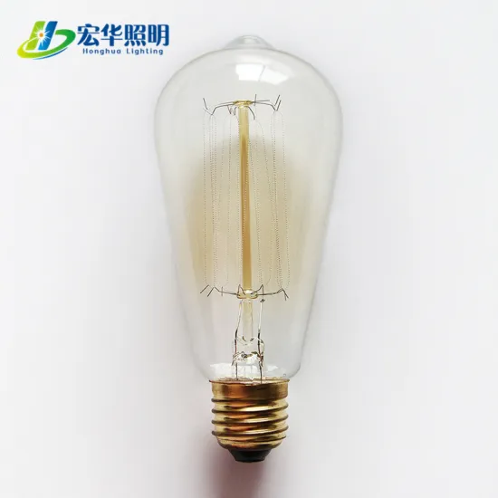 ST64 Vintage Antique Edison Style Light Bulb - 25W 40W 60W for Home Decor