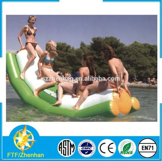 Outdoor Inflatable Water Seesaw, Inflatable Water Rocker For Pool Children