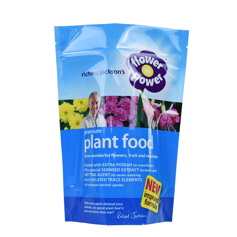 plant food zipper pouch
