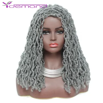 Wholesale Cheap Synthetic Hair Wigs Dread Twist Distressed Wavy Gypsy Locs Crochet Hair Dreadlock Mermaid Locks Y Demand