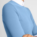 Ny färg kvinnors nylon zip långärmad ridkläder