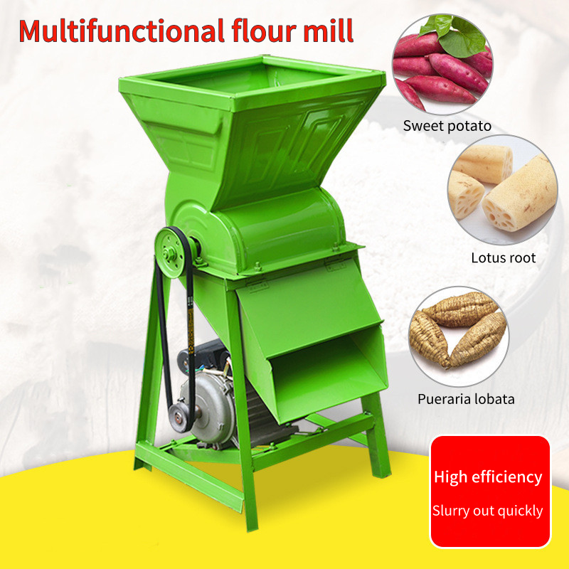 Sweet potato starch machine home small potato grinding machine kudzu lotus root konjac beater potato crushing machine