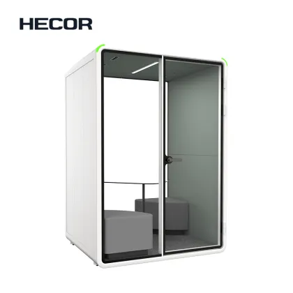 Compact Meeting Pod for Two People