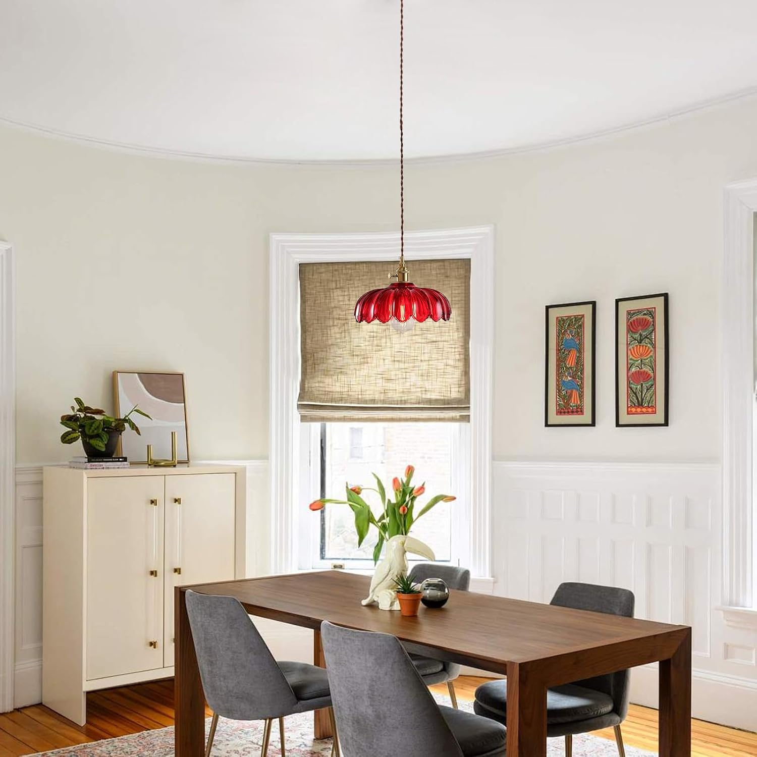 P250919 Glass shade pendant lamp (33)