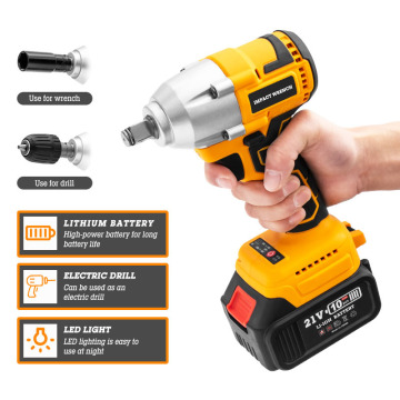 Hilda 21V Cordless Screwdriver: A High-Torque, Lithium-Ion Impact Wrench Set for Efficient Car Repair