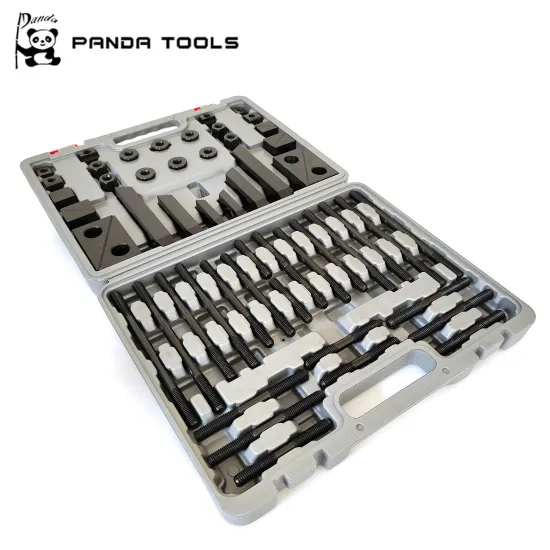 58PCS M12 M14 Milling Machine Tool Combination Platen Mold Parts with Universal Clamp at Discount