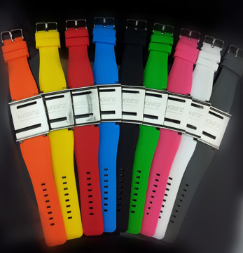 Q2 Aluminum+Silicon Watchband for iPod Nano 6