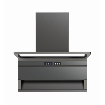 900mm Black Wall Mounted Auto Clean Hood for Communal Kitchens and Cooker Hoods