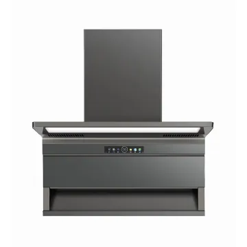 900mm Black Wall Mounted Auto Clean Hood for Communal Kitchens and Cooker Hoods