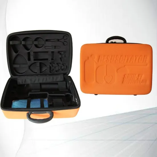 tool case with eva foam tray of custom eva tool bag with zipper and handle of waterproof eva tool box with customer design