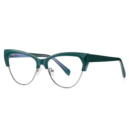 Metal TR90 Optical Eyeglasses