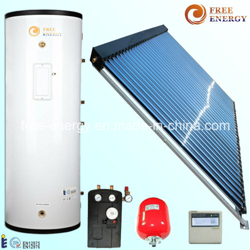 Dividir o sistema térmico Solar pressurizado com Solar Keymark En12976