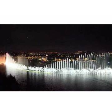 Free design large lake dancing fountain