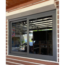 Hot Selling Tempered Glass Sliding Windows Aluminium Windows Grills Design for Modern House and Commercial Use