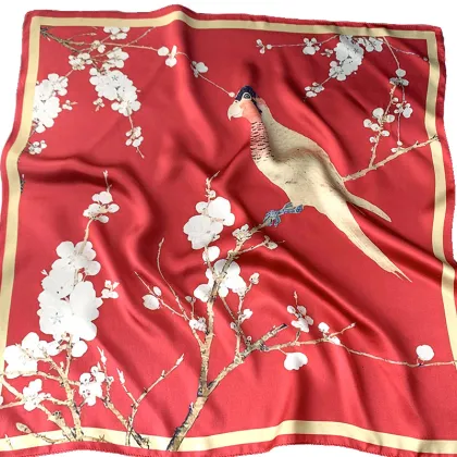 High-End Custom Silk Scarves