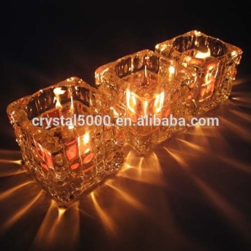 crystal candleholder for wedding decoration