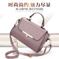 Nice style fancy lace leather PU handbag