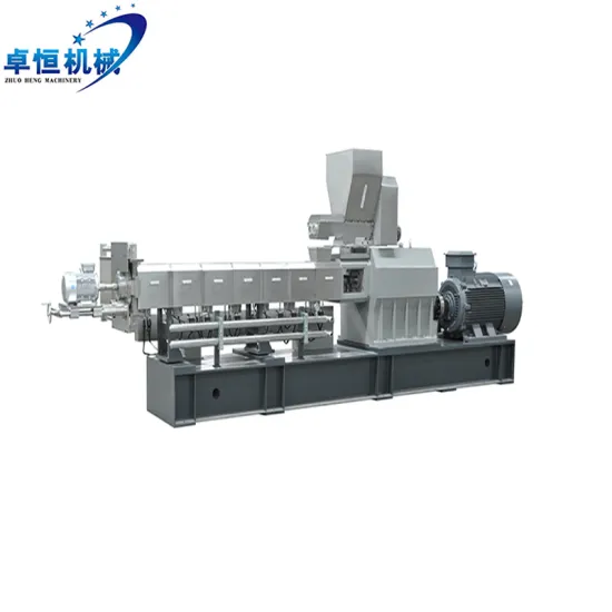 Twin Screw Extruder for Millet Rice Maize Corn Wheat Puffed Snack Making Machine