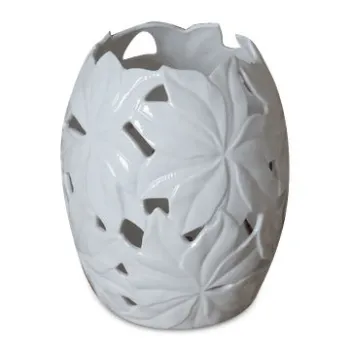 Porcelain Vase, Decorated with Hollow Out Pattern, Customized Designs Accepted