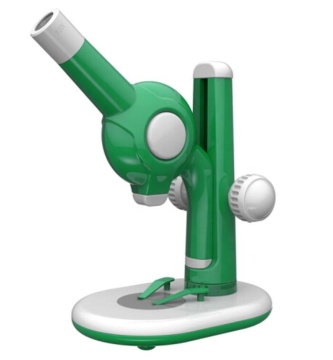 Cheapest AST-BW New Design 15X Microscope DIY Kit - Green & White