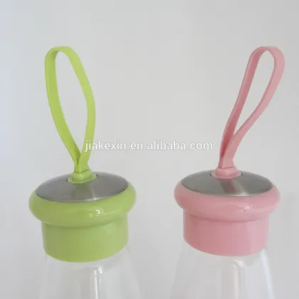 Stylish wholesale voss water glass bottle / color glass water bottles