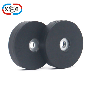 Strong Rubber Coated Neodymium Magnet with Hole