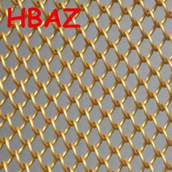 aluminum curtain mesh /metal curtain/ chain link curtains