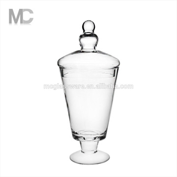 Wholesale Transparent Large Capacity Glass Food Storage Jar With Lid