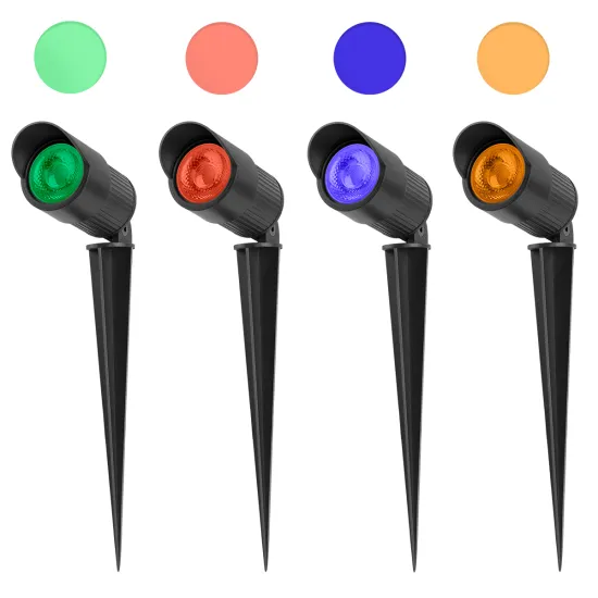 12V LED Garden Light - SC-J102A Aluminum Alloy Landscape Lighting Stakes AC/DC12-24V AC100-240V