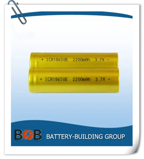 18650 2200mAh Lithium Battery Cell